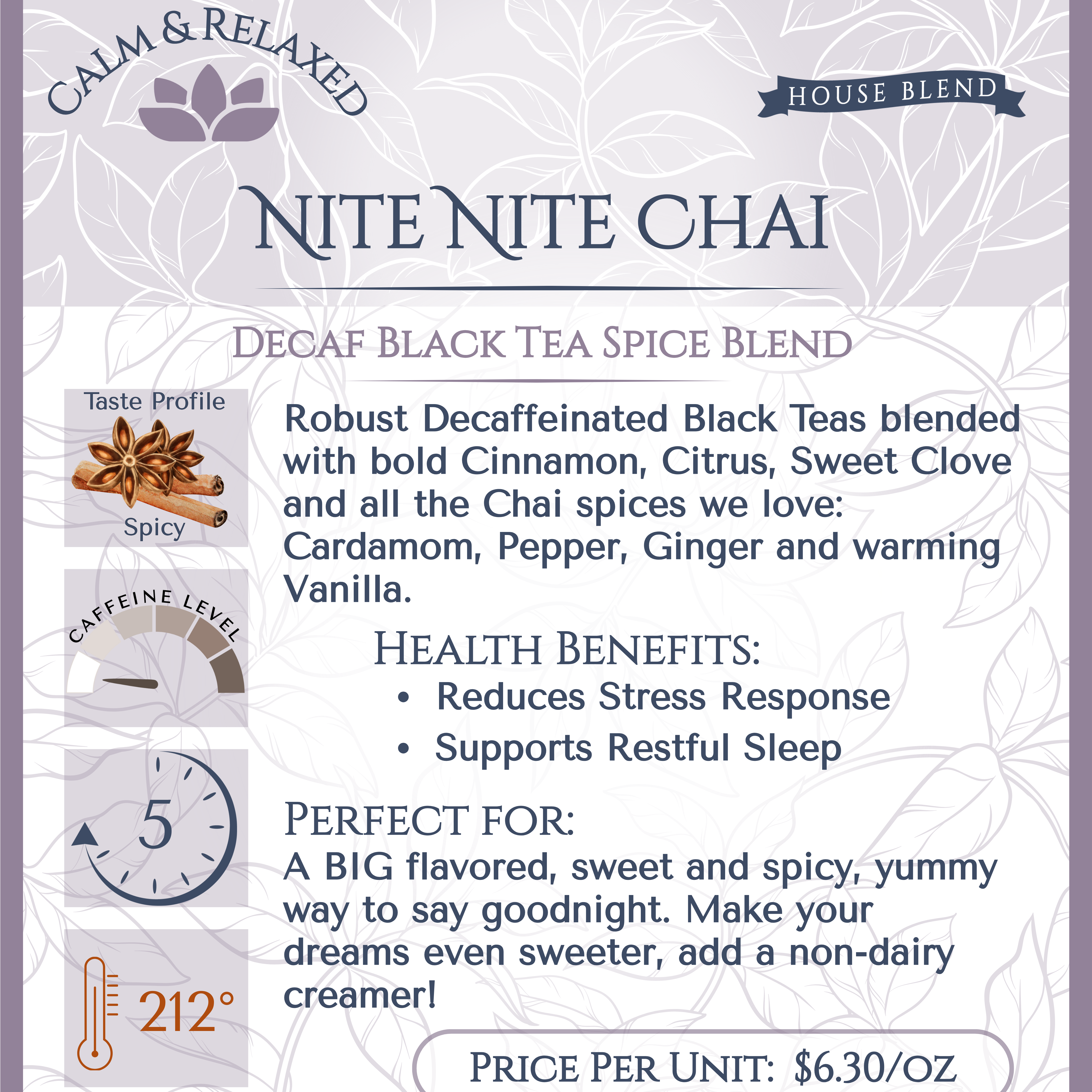 Nite Nite Chai