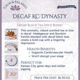 Decaf KC Dynasty