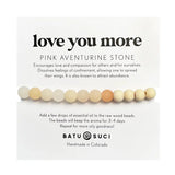 Natural Stone and Wooden Bead Diffuser Bracelets